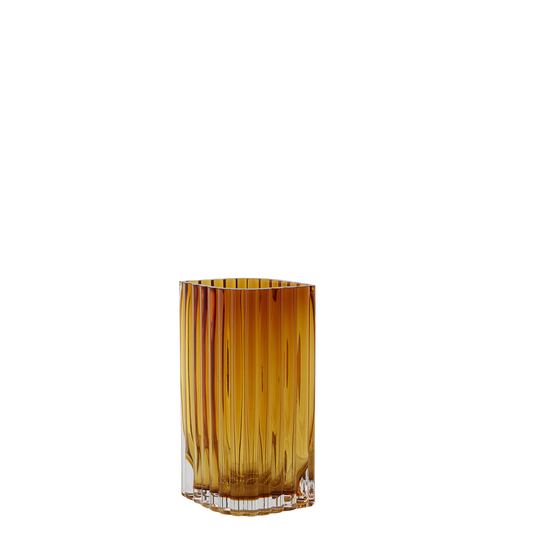 FOLIUM Vase 20 cm by AYTM #Amber