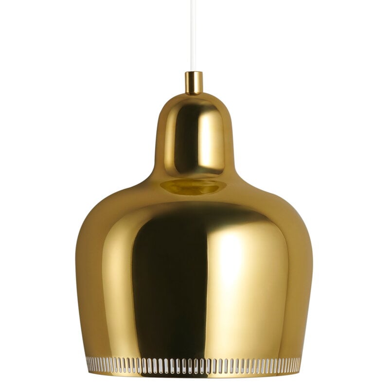 Aalto pendant A330S "Golden Bell" by Artek #brass #