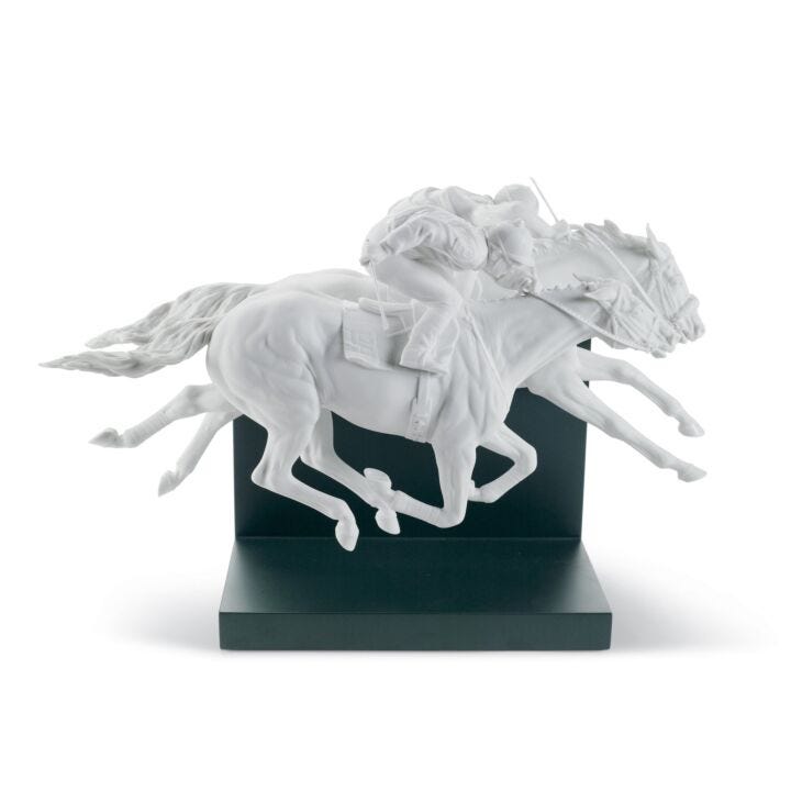 Horse Race Figurine by Lladró