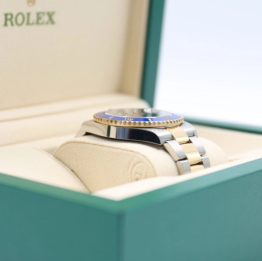 [빈티지/매장즉시발송] Rolex® Submariner Date 41 (41mm | 블루 다이얼 | 스틸 & 옐로우 골드 콤비)