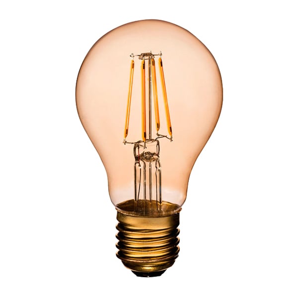 Decor Amber LED standard bulb 4,5W E27 360lm by Airam # #