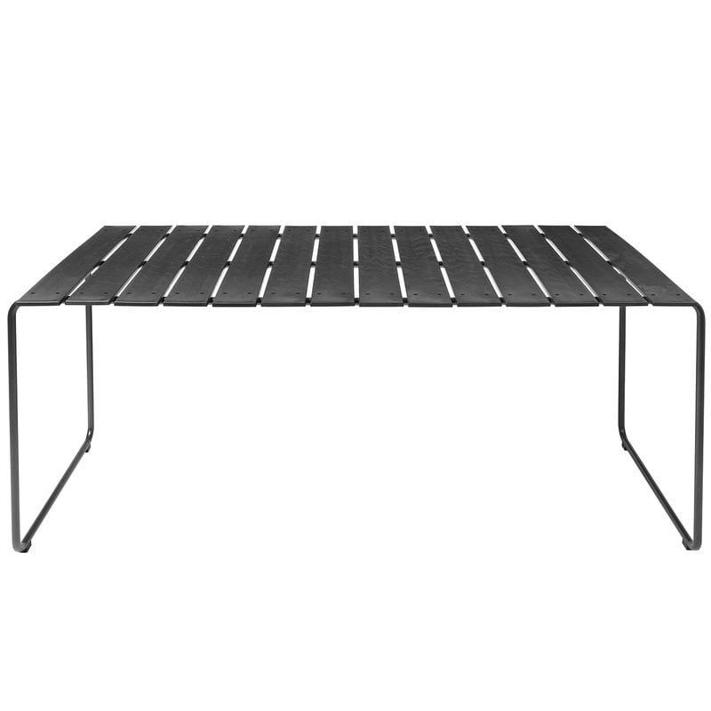 Ocean table 140 x 70 cm by Mater #black #