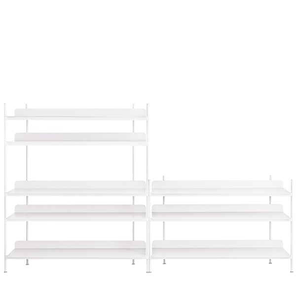 Compile shelf by Muuto #Configuration 7, white #