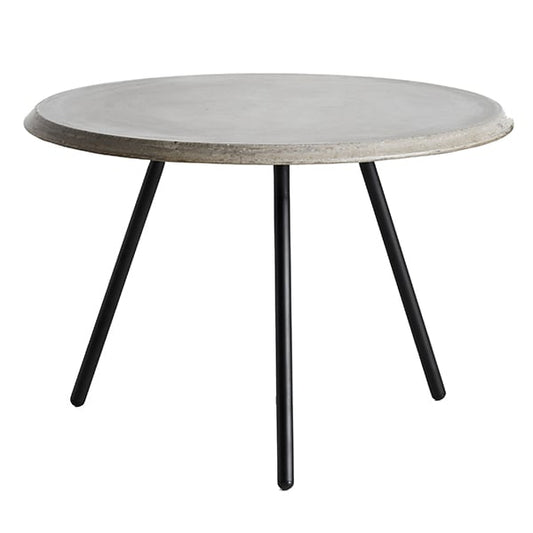 Soround coffee table, 60 cm, concrete top