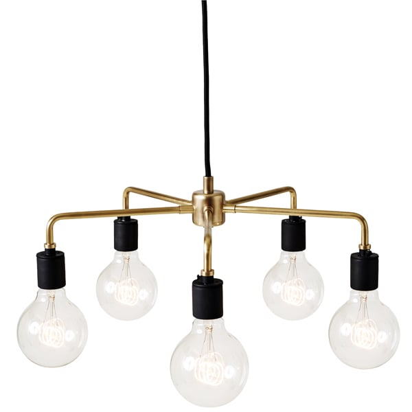 Tribeca Leonard pendant by Audo Copenhagen #brass #