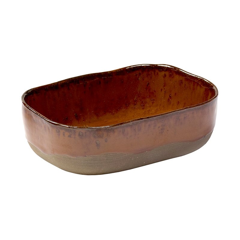 Merci No 6 bowl by Serax #ochre/brown #