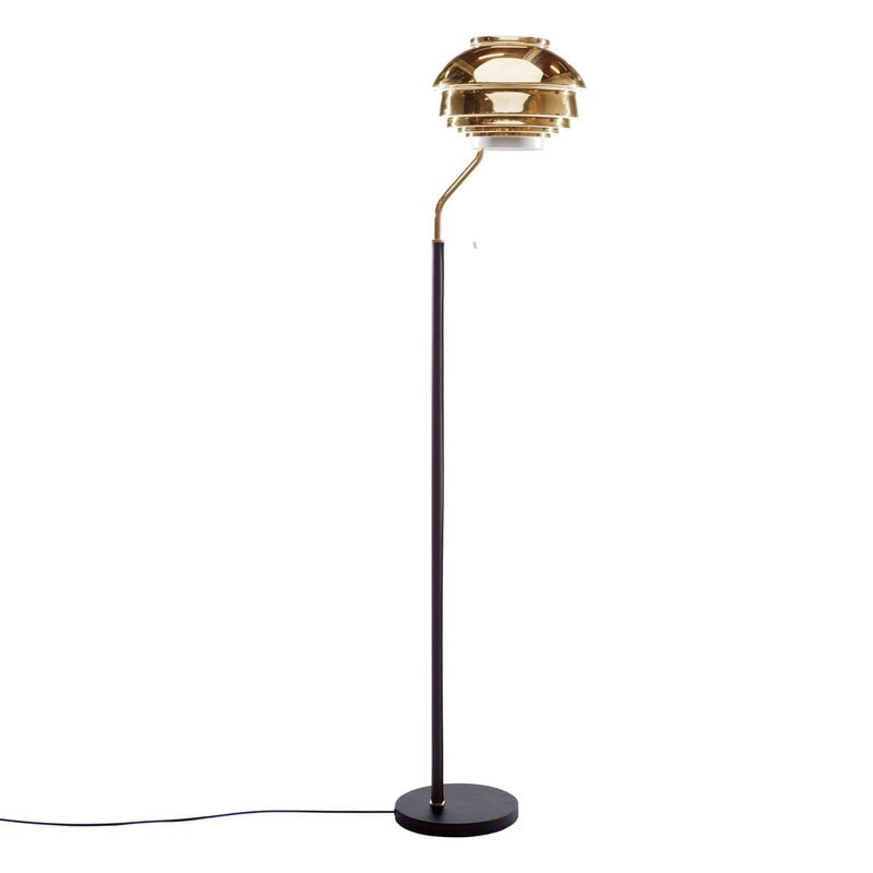 Aalto floor lamp A808 by Artek #brass  #