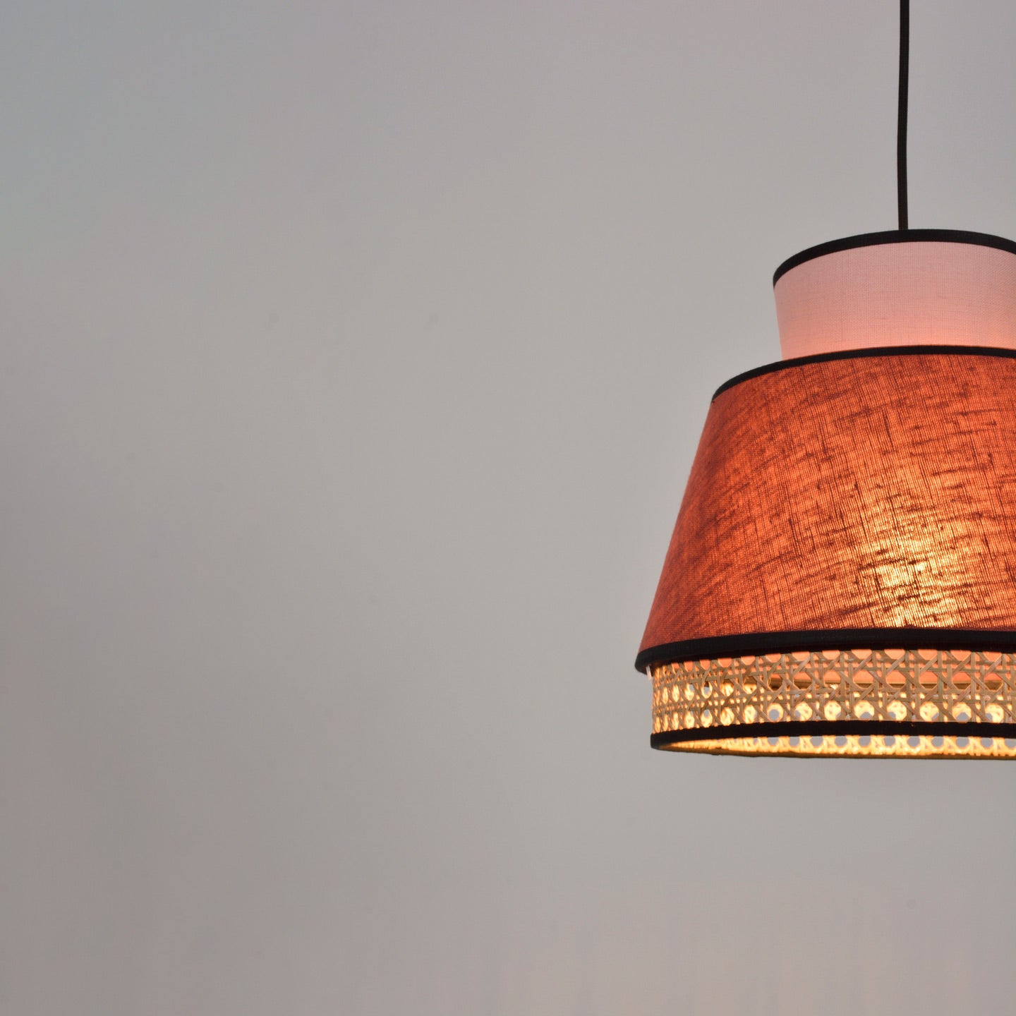 Pendant Lamp Singapour Xm by Market Set #Massala/Rose