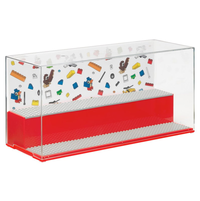 Lego Play & Display case by Room Copenhagen #bright red #