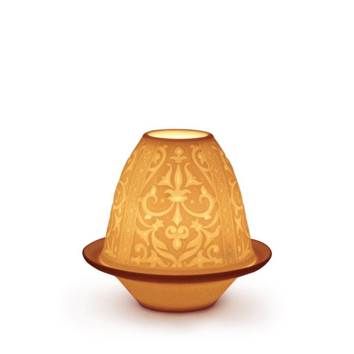 Renaissance Lithophane with Plate by Lladró