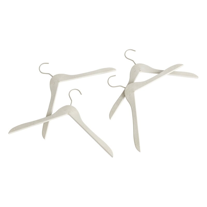 Coat hanger by HAY #warm grey, 4 pcs #