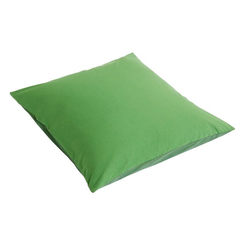 Duo pillowcase by HAY #matcha #80 x 80 cm