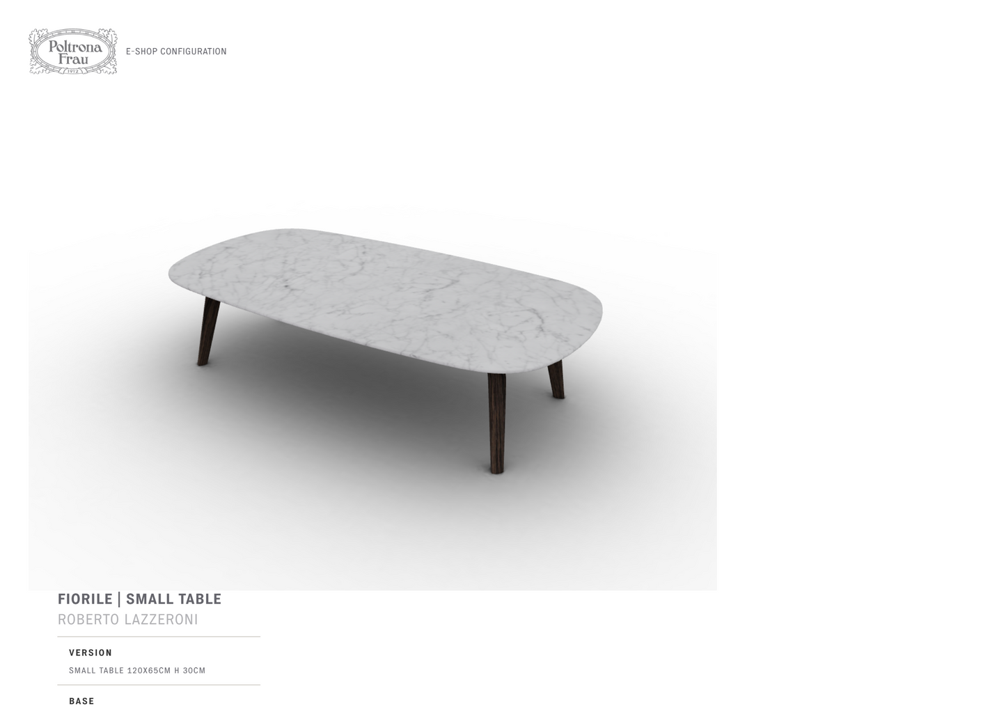 FIORILE - Rectangular ash coffee table (Request Info)