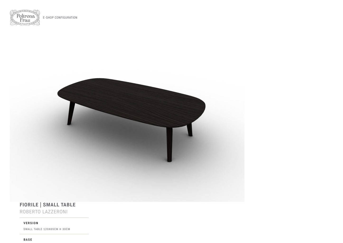 FIORILE - Rectangular ash coffee table (Request Info)