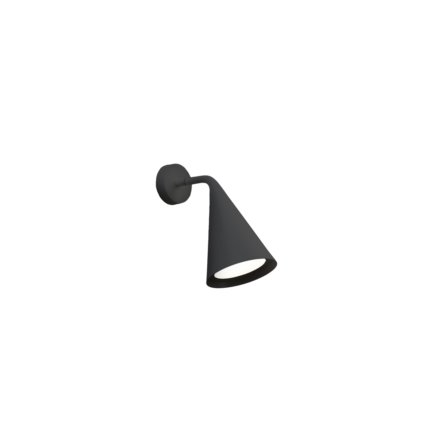 Gordon 561.41 Wall Lamp by TOOY #Matt Black