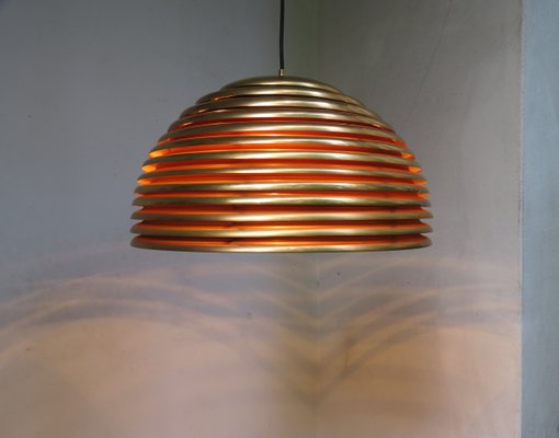 5639/S Saturno Gold-Plated Pendant Light by Kazuo Motozawa for Staff, 1970s-EY-992973