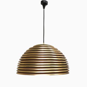 5639/S Saturno Gold-Plated Pendant Light by Kazuo Motozawa for Staff, 1970s-EY-992973