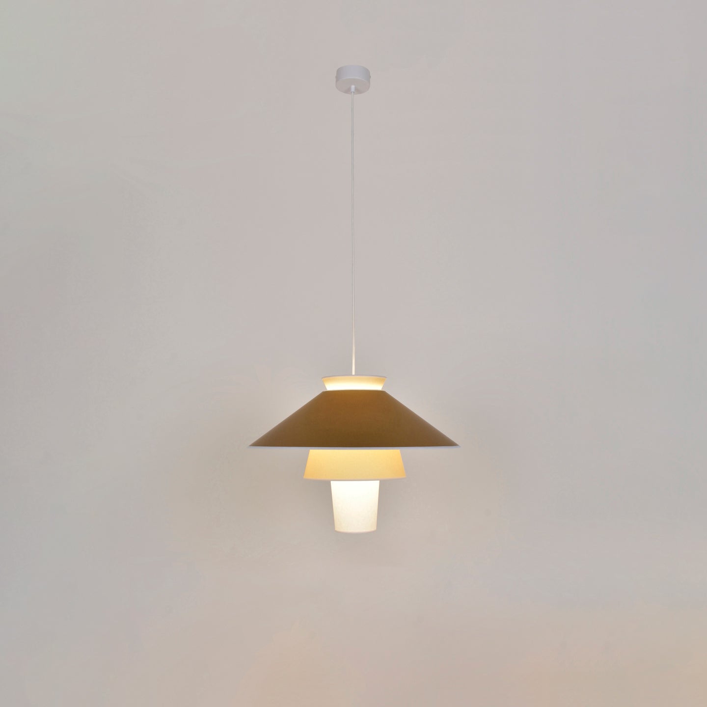 Pendant Lamp Ruche L by Market Set #Ocher