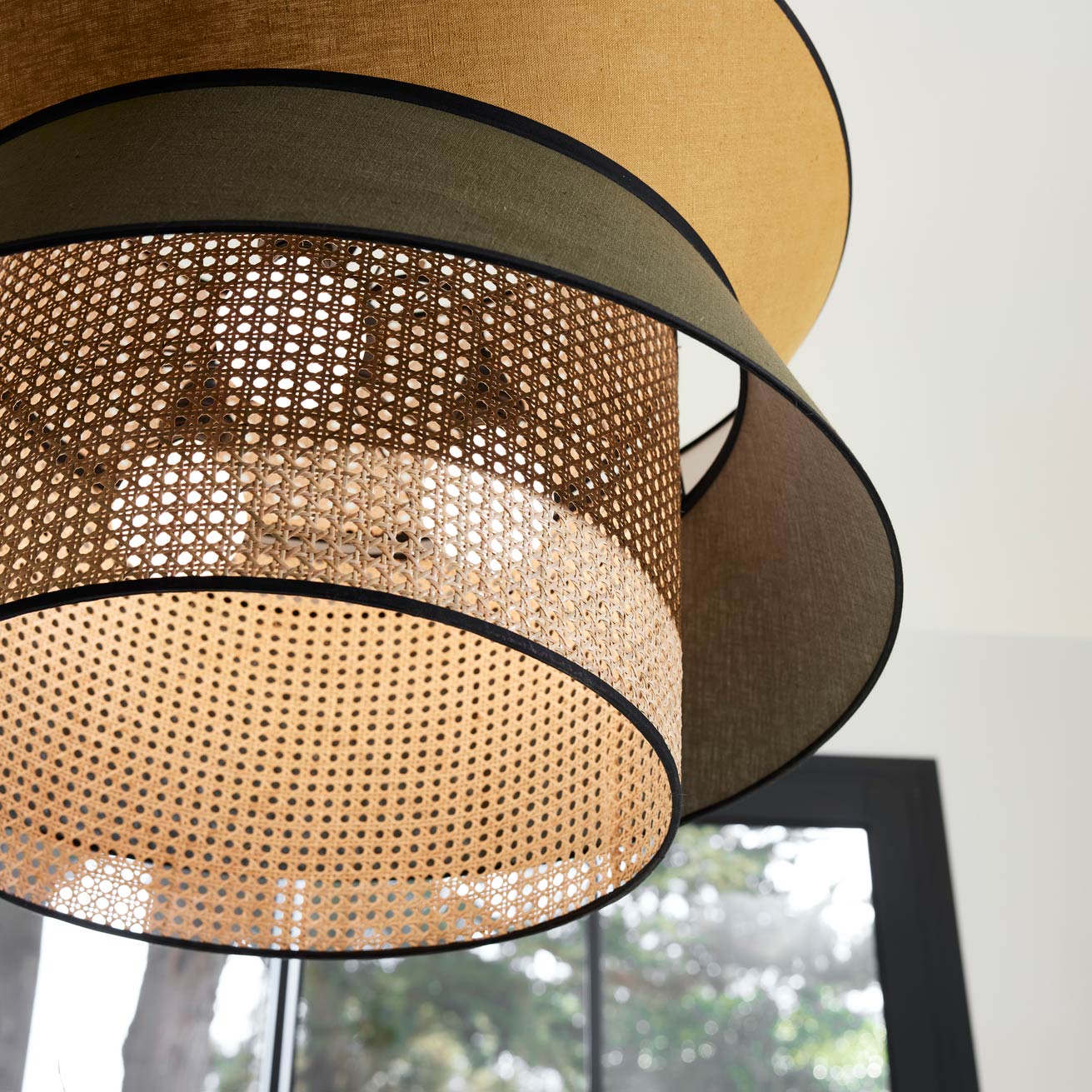 Pendant Lamp Singapour Xxl by Market Set #Khaki/Curry