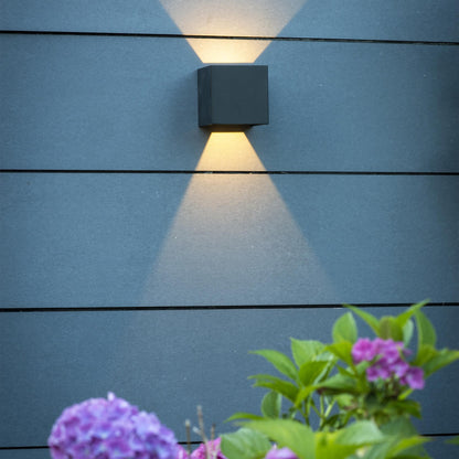 Dyberg Larsen Venus Wall Lamp Outdoor Black