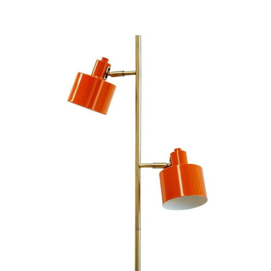 Dyberg Larsen Ocean Floor Lamp Orange/ Brass