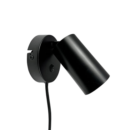 Dyberg Larsen Modern Spot With Switch And Cord Black