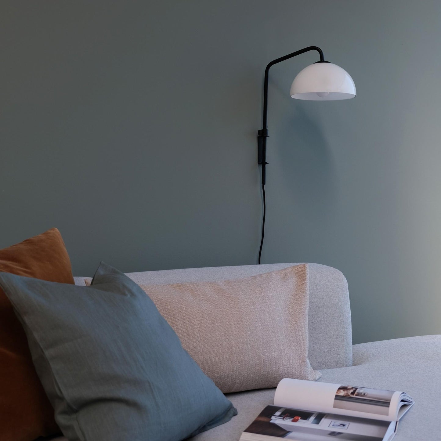 Dyberg Larsen Jazz Wall Lamp Opal