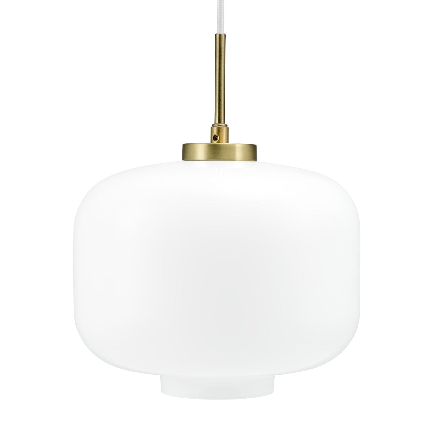 ARP D30 Pendant Lamp Opal/ Black by Dyberg Larsen #Opal / Brass