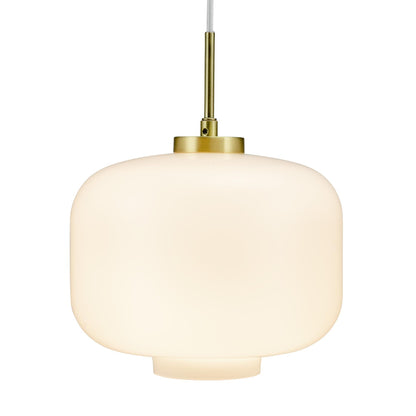 Dyberg Larsen ARP Pendant Opal/ Matt Brass Ø25cm