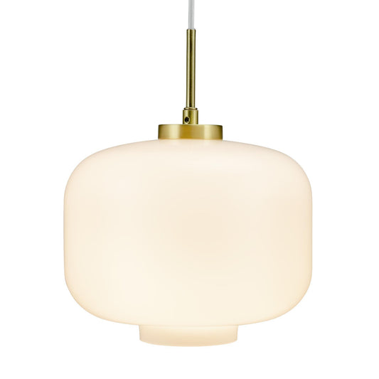 Dyberg Larsen ARP Pendant Opal/ Matt Brass Ø25cm