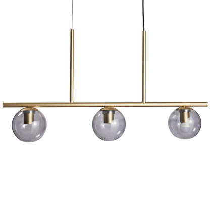 Dyberg Larsen Sophia Pendant Smoke/ Brass