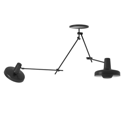 Lampe Gras N304 L40 Wall Lamp Matt Black Hardwired