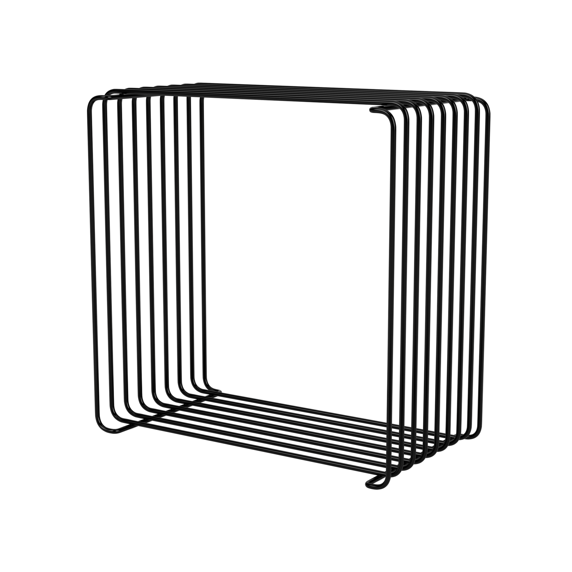 Panton Wire Single Shelving 14" x 18.8". by Montana #Black