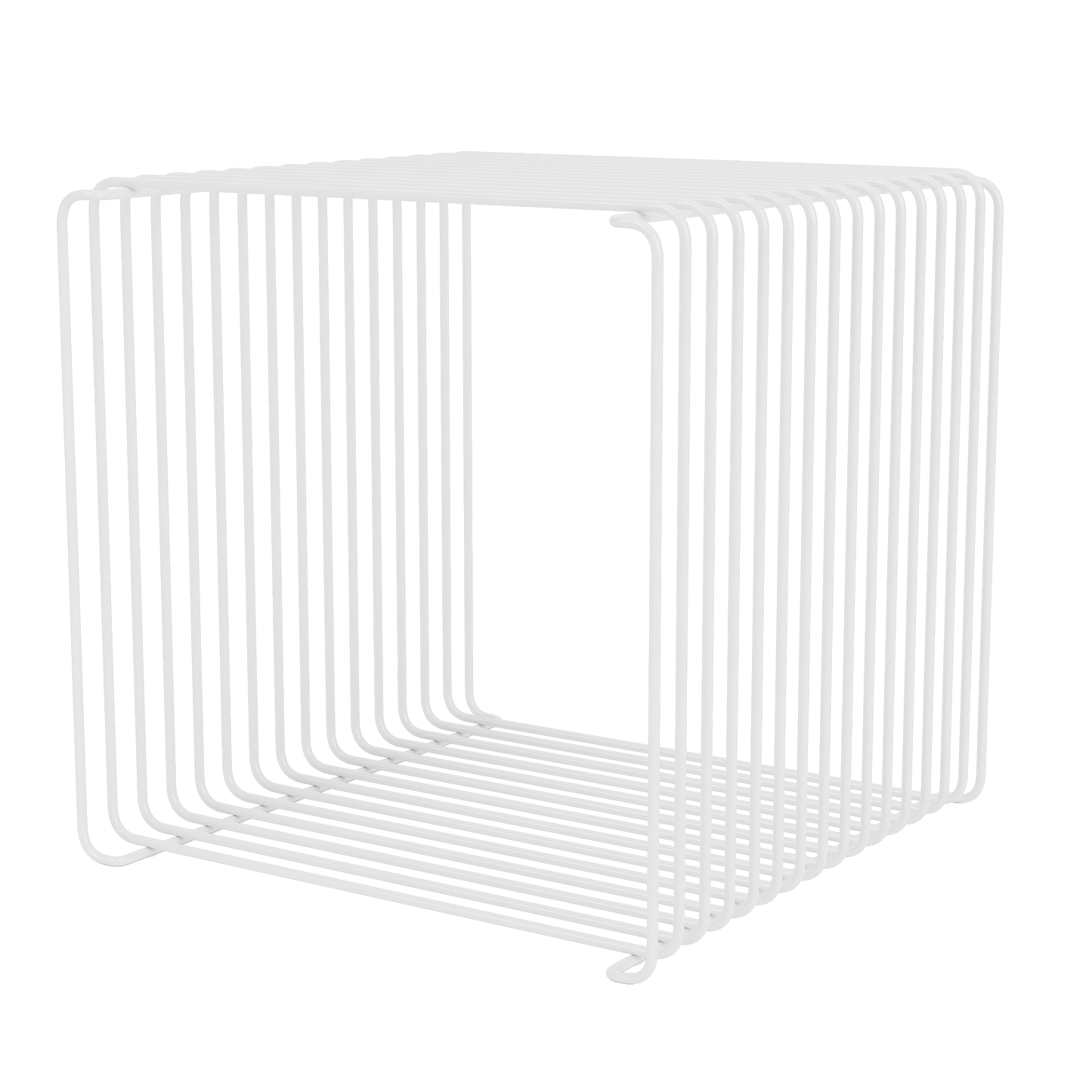 Panton Wire Single Shelf 34.8 cm x 34.8 cm by Montana #Snow