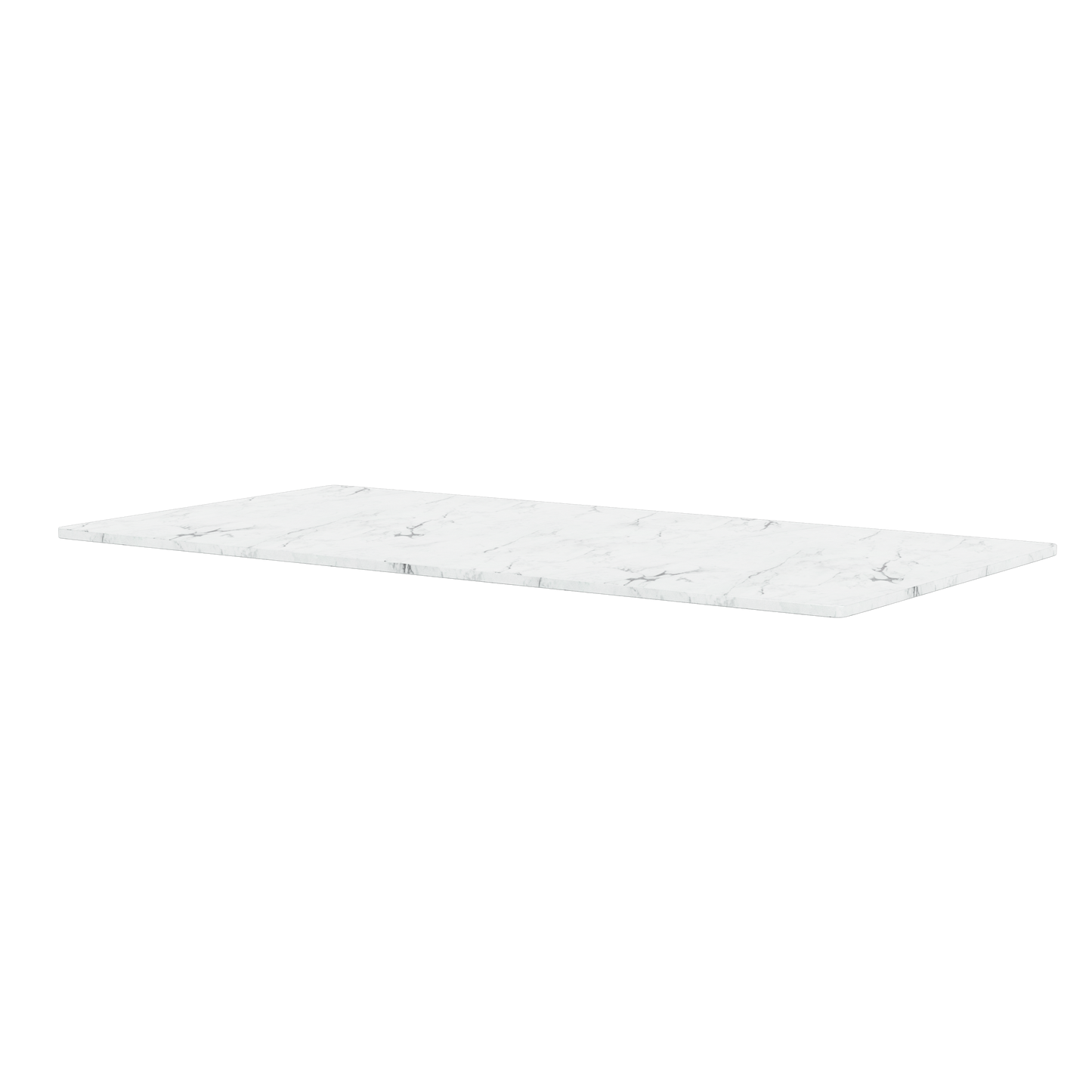 Panton Wire Top Plate 70.1 cm x 34.8 cm by Montana #White marble