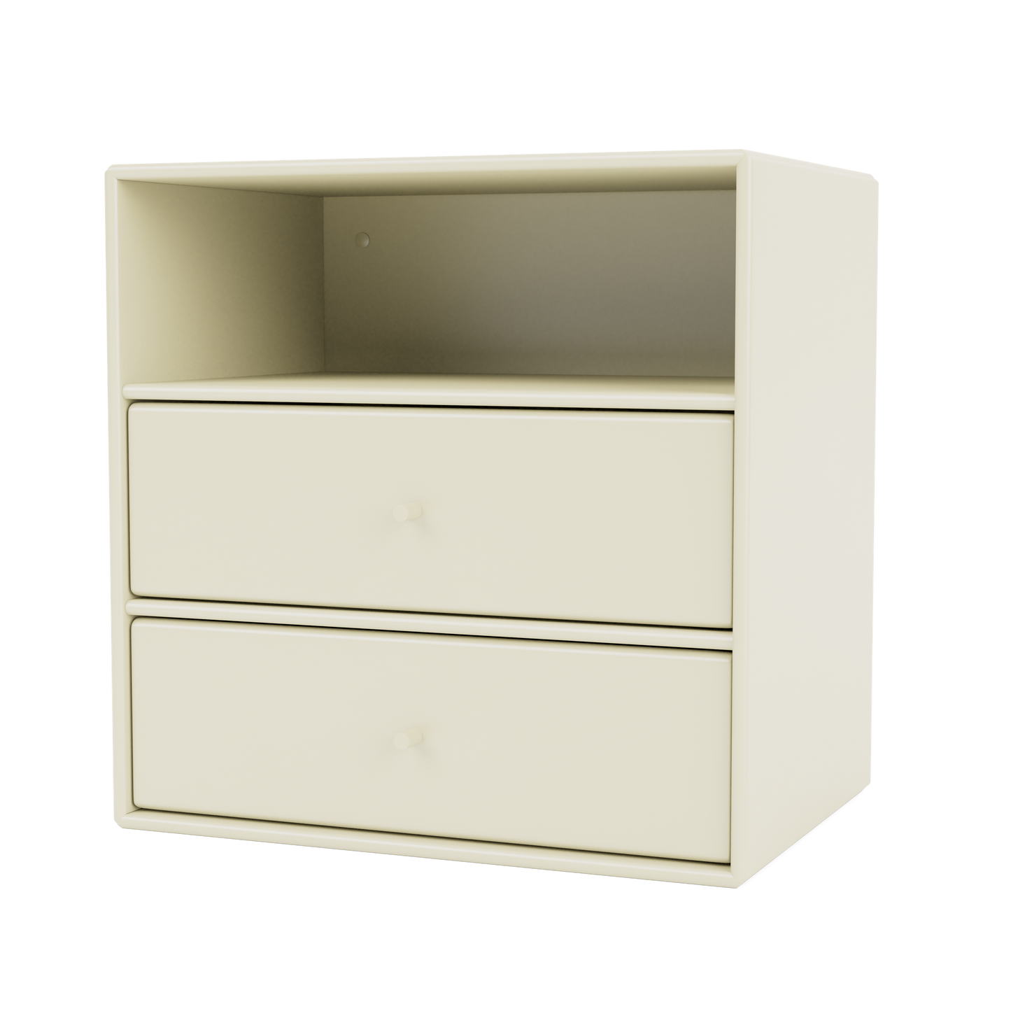 Mini 1006 Bookcase w. 2 Drawers by Montana #Vanilla