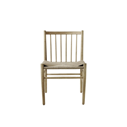 FDB Furniture J80 Dining Chair Oiled Oak/Natural Seat