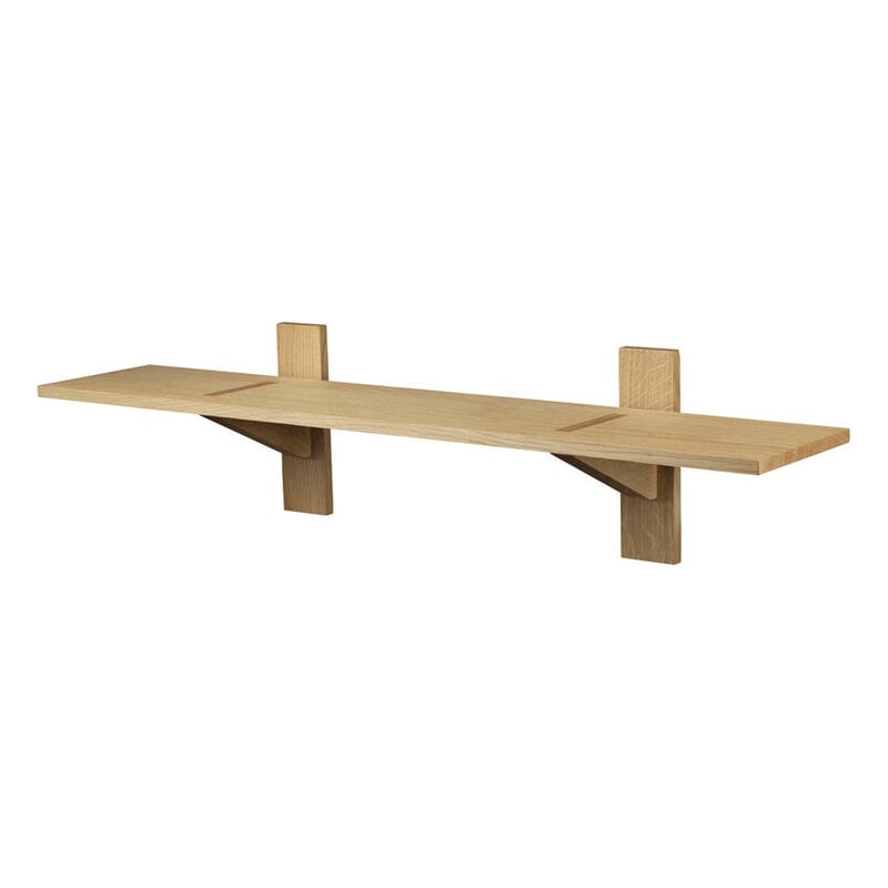 B100 Sorø shelf by FDB Møbler #24 x 100 cm, oak #