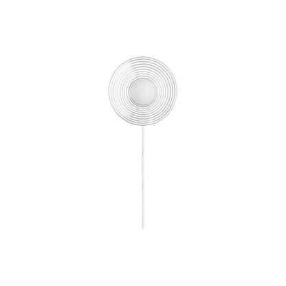FDB Furniture U12 Slaterhage Wall Lamp Ø12 Transparent/Opal/ White