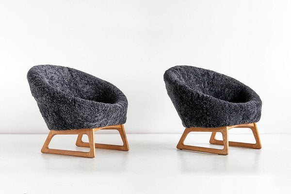 57A Lounge Chairs by Kurt Østervig for Rolschau Møbler, 1958, Set of 2-FMT-827192