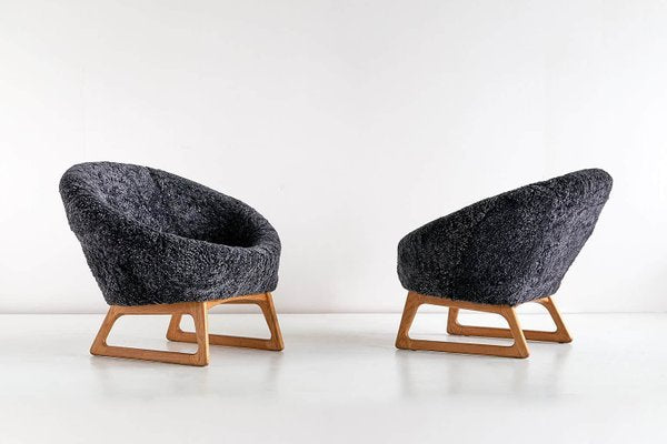 57A Lounge Chairs by Kurt Østervig for Rolschau Møbler, 1958, Set of 2-FMT-827192