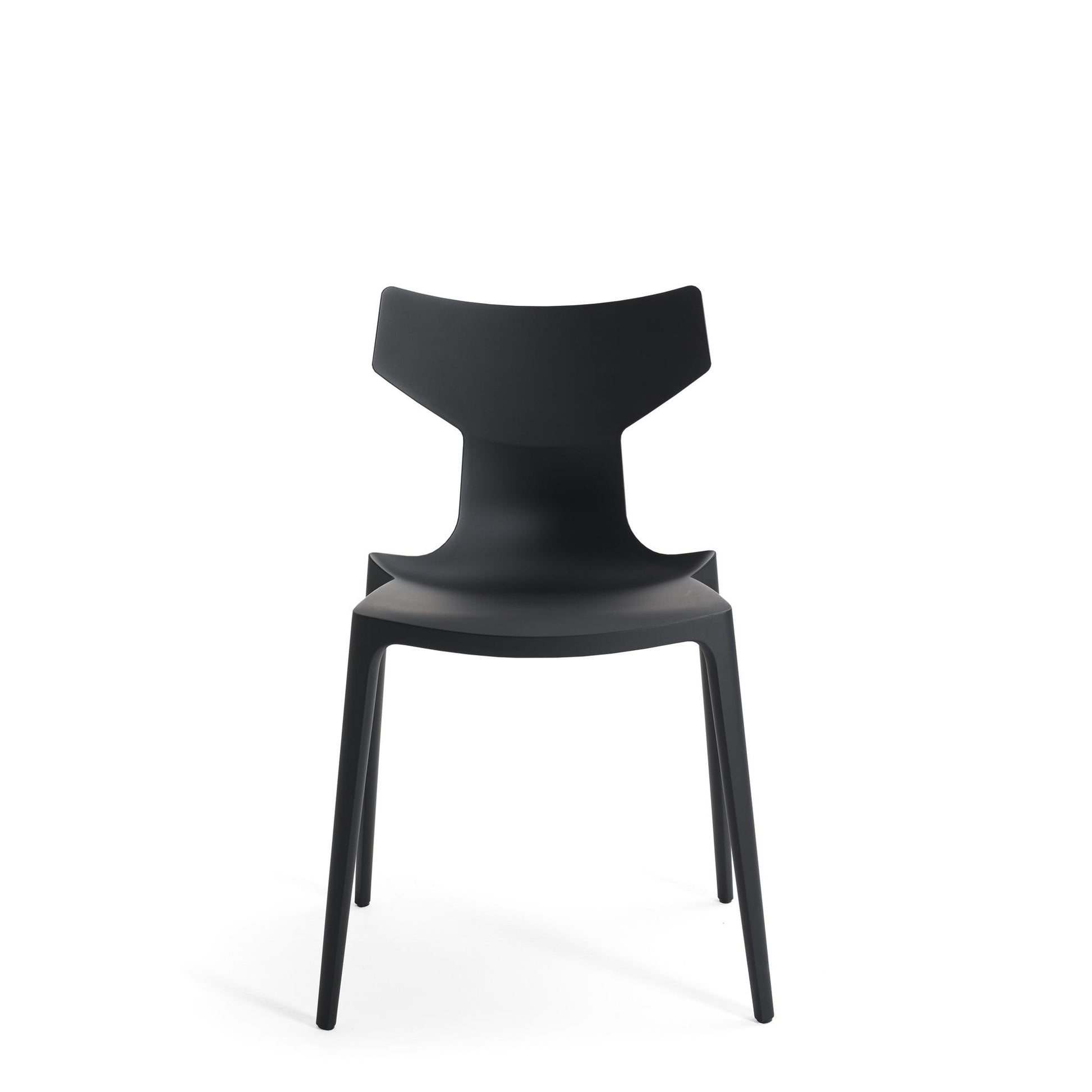 Re-Chair Dining Table Chair by Kartell #Black