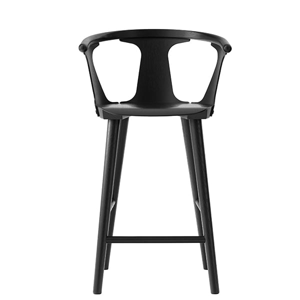 In Between SK7 bar stool by &Tradition #65 cm, black oak #