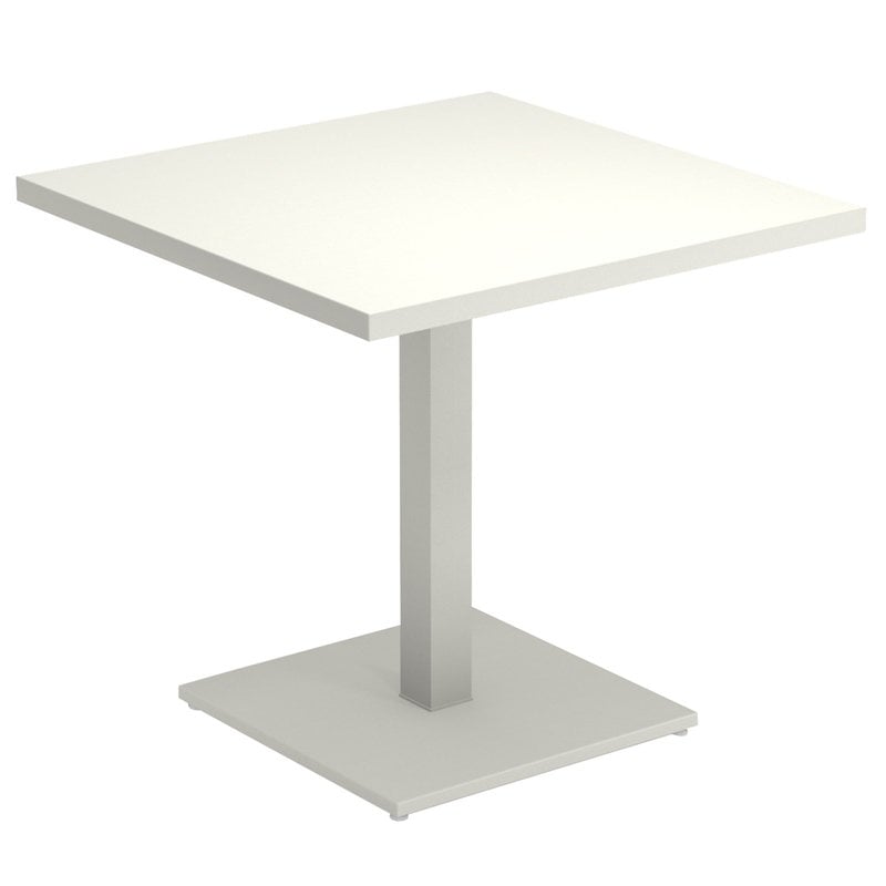 Round table 80 x 80 cm by Emu #matt white #