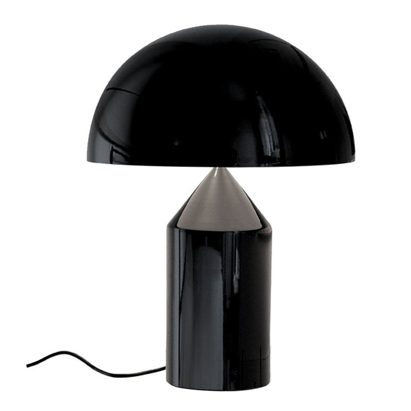 Atollo 239 table lamp by Oluce #black #