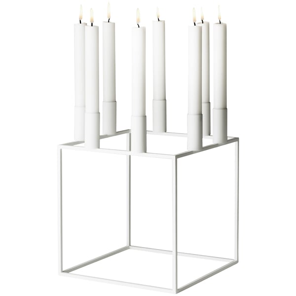 Kubus 8 candleholder by Audo Copenhagen #white #