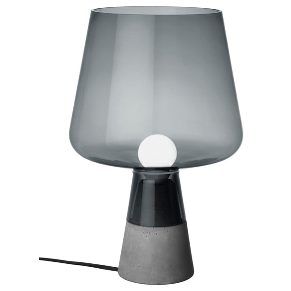 Leimu table lamp 38 cm by Iittala #grey #