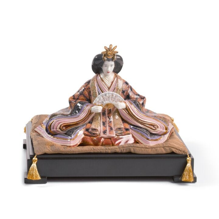 Hina Dolls - Empress Sculpture by Lladró
