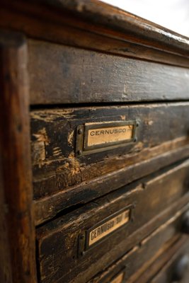 6-Drawer Wood and Metal Dresser, 1930s-PYA-982812