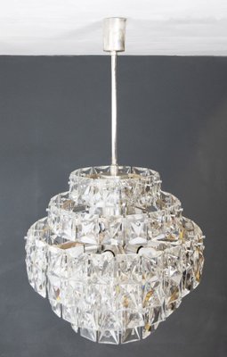 6-Tiered Crystal Ceiling Lamp from Kinkeldey, 1974-GCG-754055